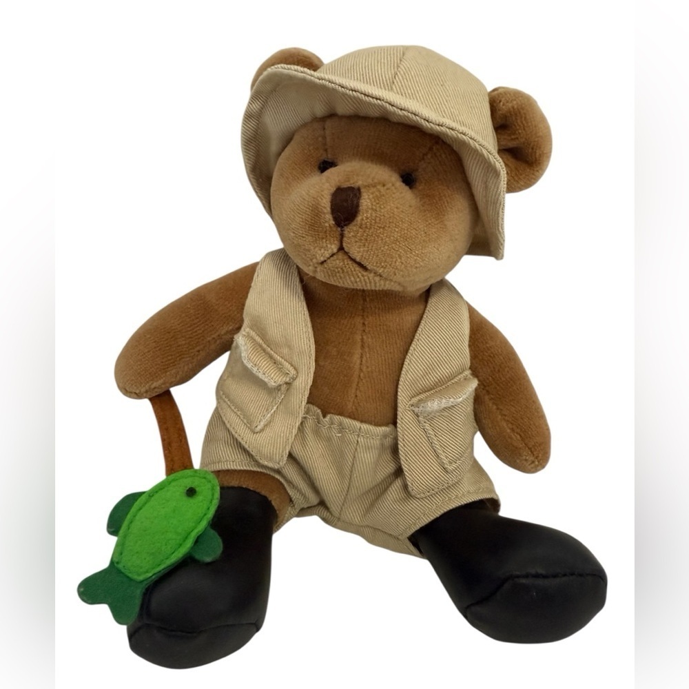 RUSS Skiffer Plush Fishing Bear